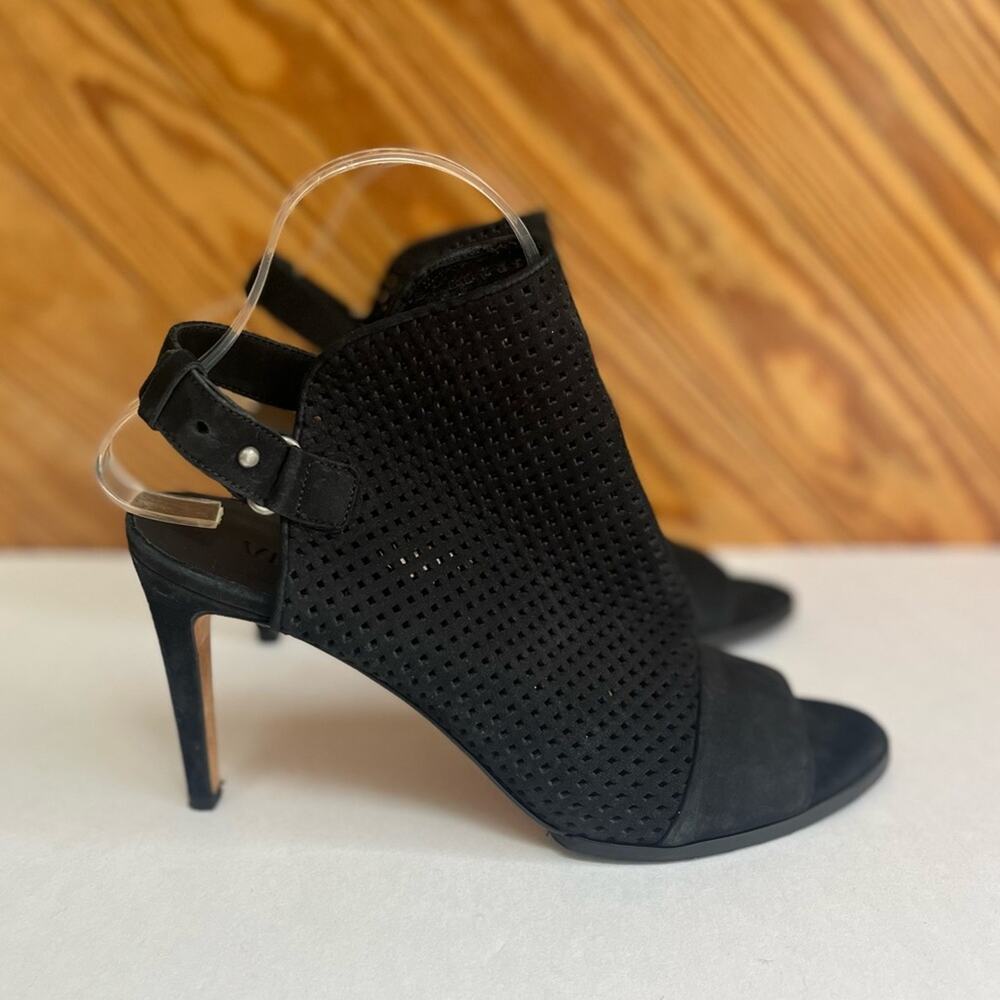 VINCE Aden Laser Cut Slingback Heels
